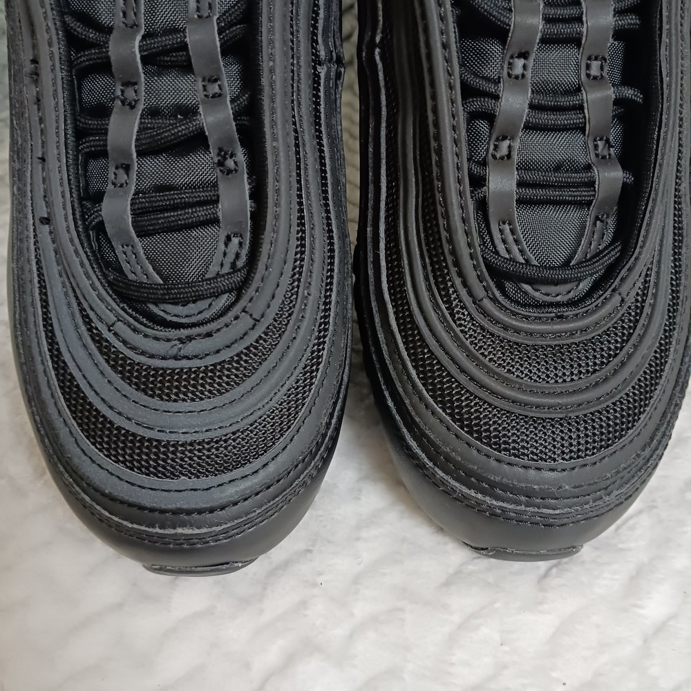 Nike Air Max 97 Women's Running Shoes Triple Black DH8016-002 Size 9 - Picture 6 of 15